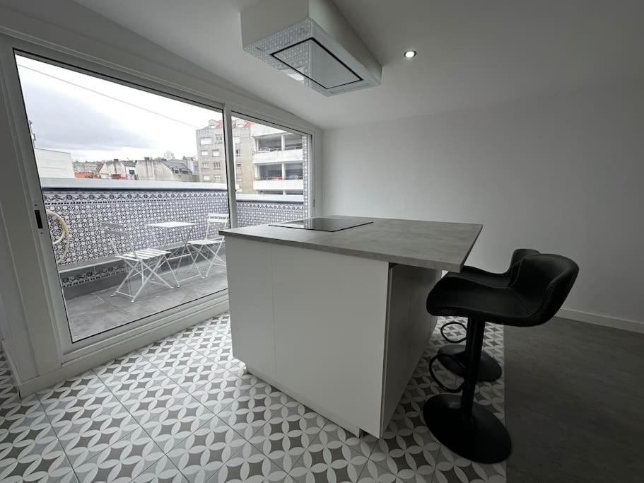 Luxury Penthouse, Heart Of Vigo Lägenhet Exteriör bild